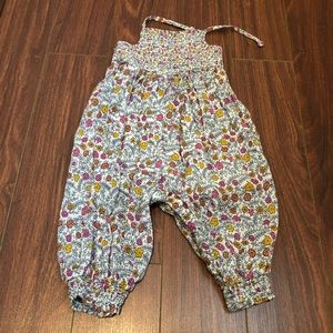 Floral halter top romper size 2T